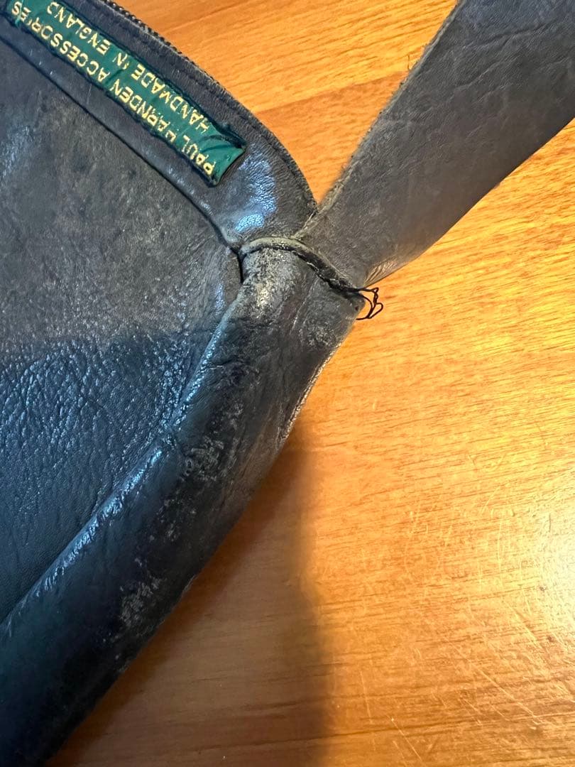 PAUL HARNDEN ポールハーデン レザーショルダーバッグ