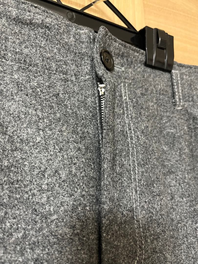 COMME des GARÇONS SHIRT グレーテーパドパンツXS