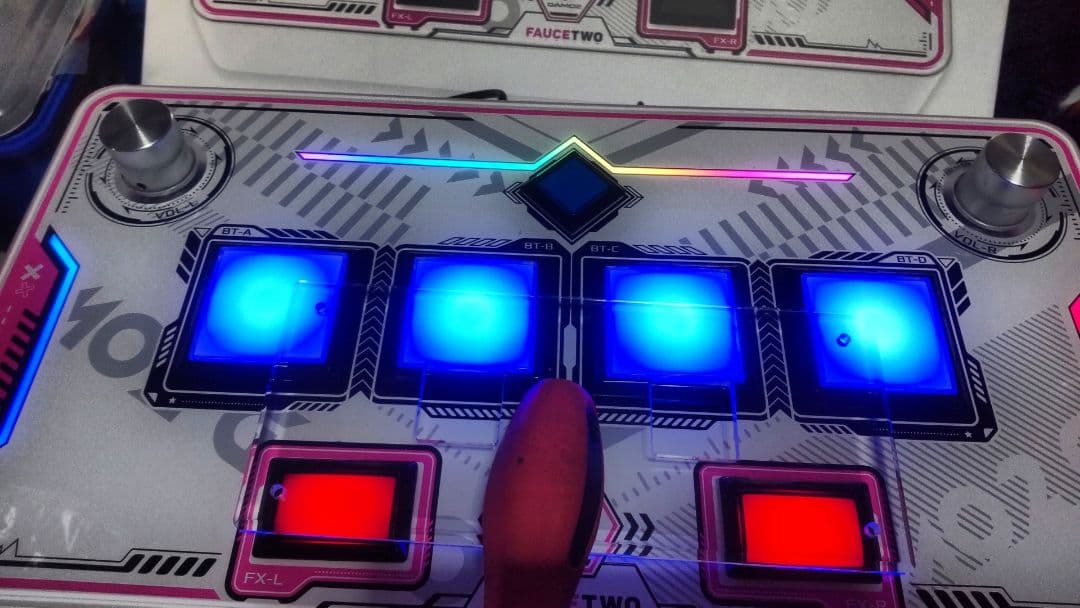 比較的美品 サウンドボルテックス DAO FAUCETWO コントローラ 静音化