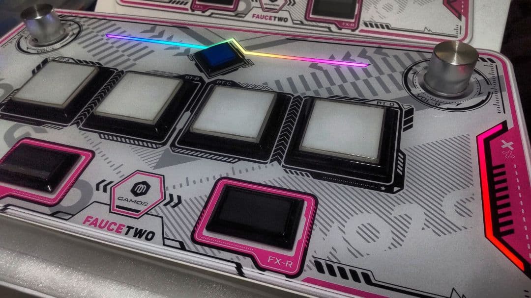 比較的美品 サウンドボルテックス DAO FAUCETWO コントローラ 静音化