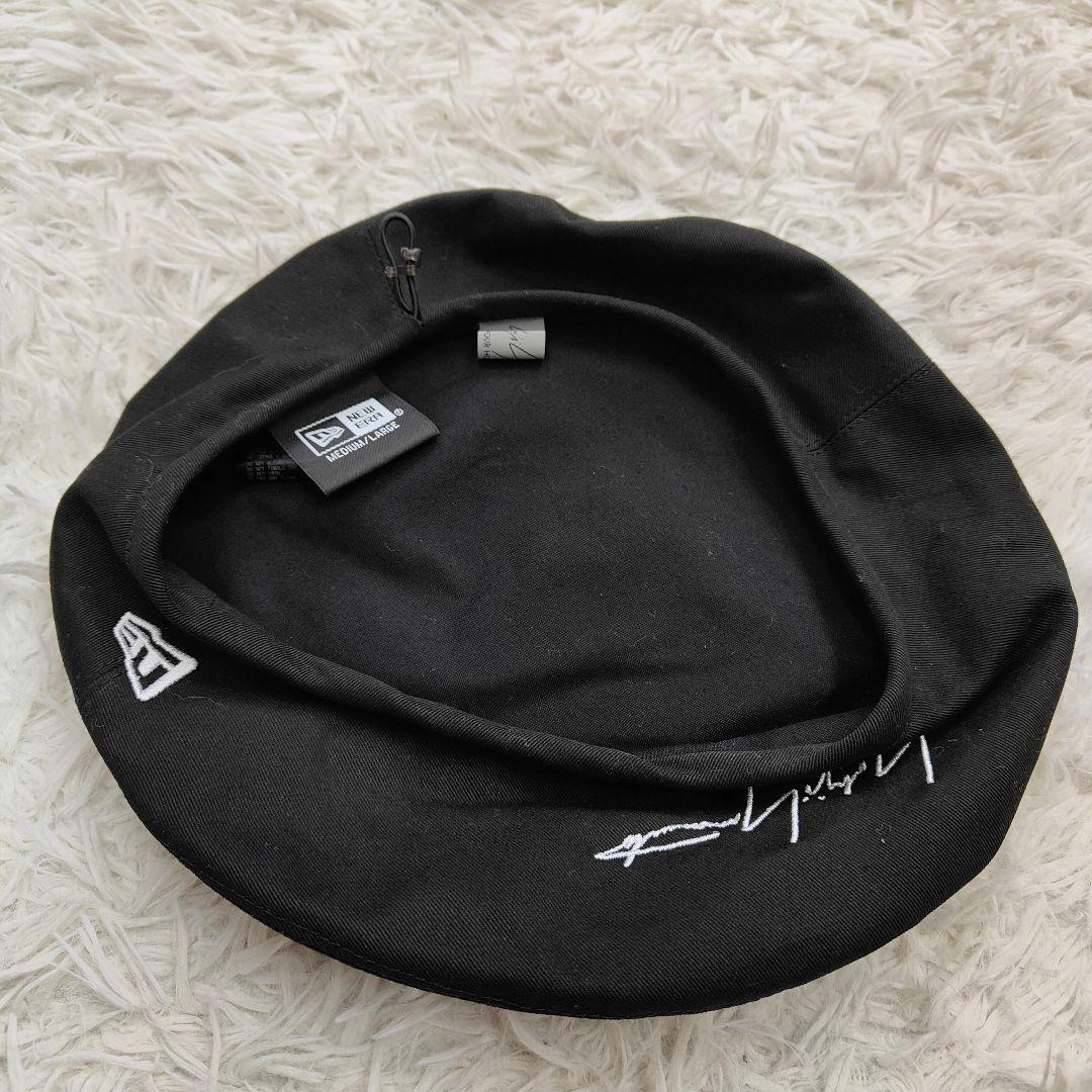 未使用級　極美品　NEW ERA　ヨウジヤマモト　コラボ　ベレー帽　黒