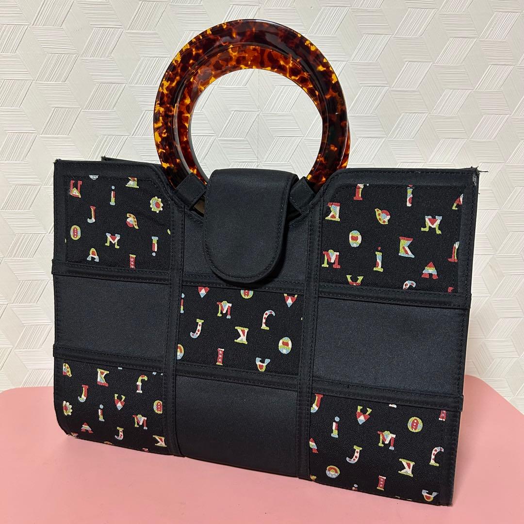 【京都岡重トートバッグ❣️】35×13×26 扇が横に入ります。