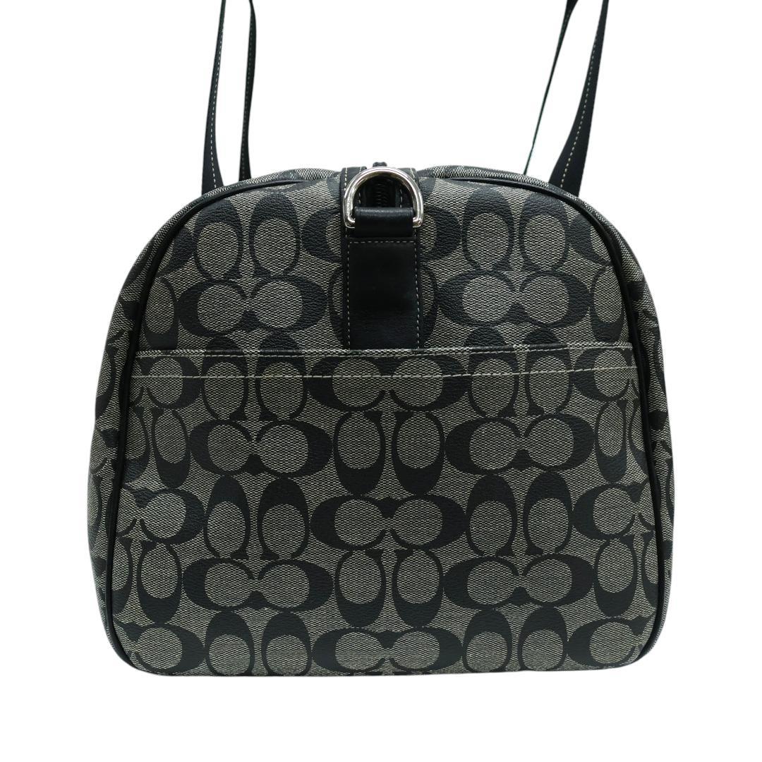 美品 COACH コーチ 2way ボストンバッグ PVC 大容量 F77278