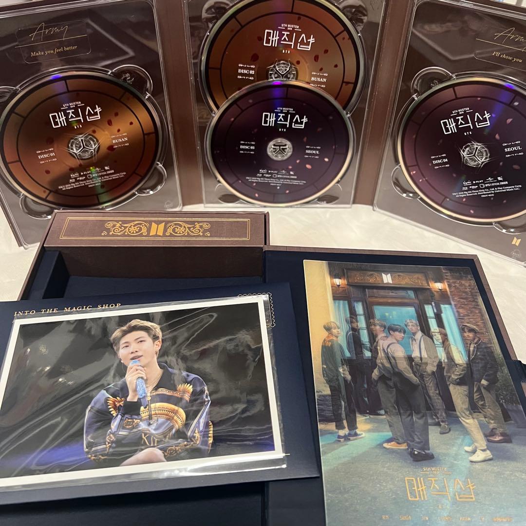 BTS MAGIC SHOP ソウル　釜山　ブルーレイ