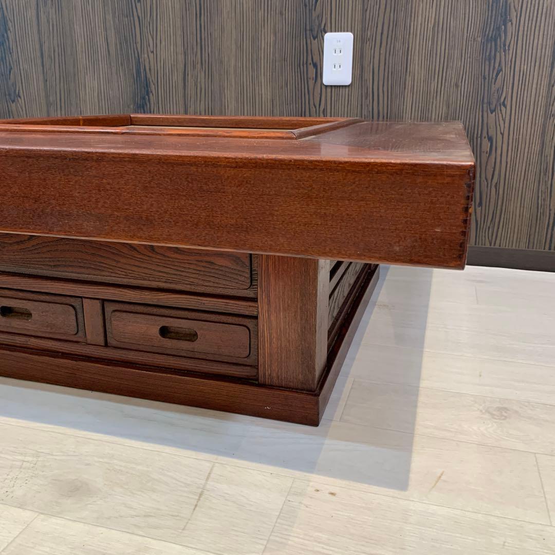 囲炉裏テーブル　レトロ　付属品有り！