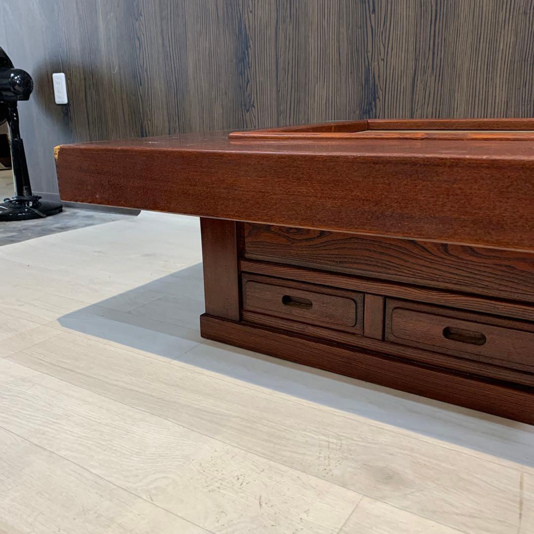 囲炉裏テーブル　レトロ　付属品有り！