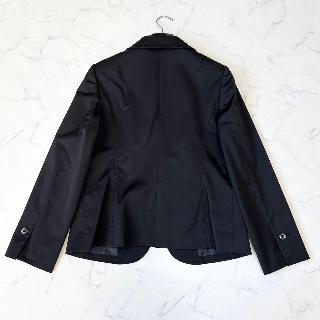 23区 大きいサイズ スカートスーツ セットアップ ジャケット ラップ風スカート