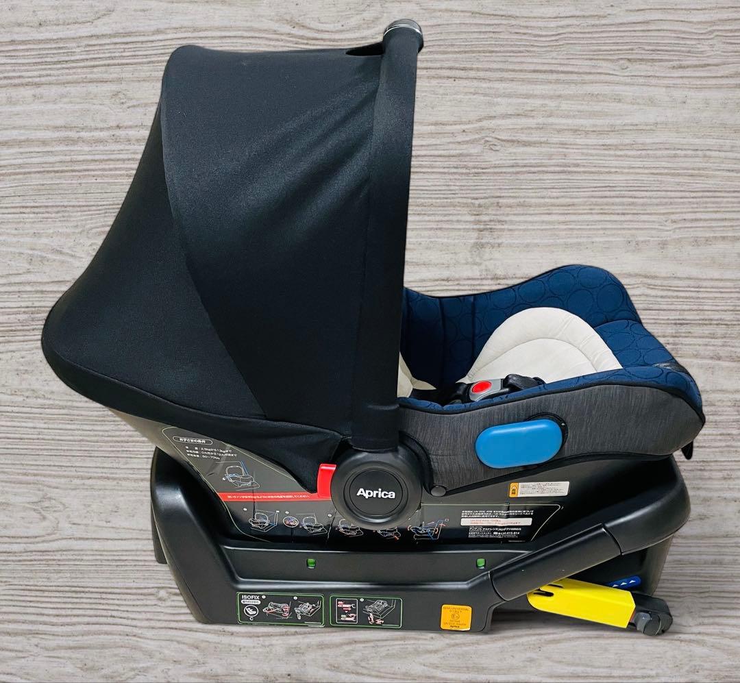 (美品) Aprica スムーヴ TS インファント カーシート + ベース