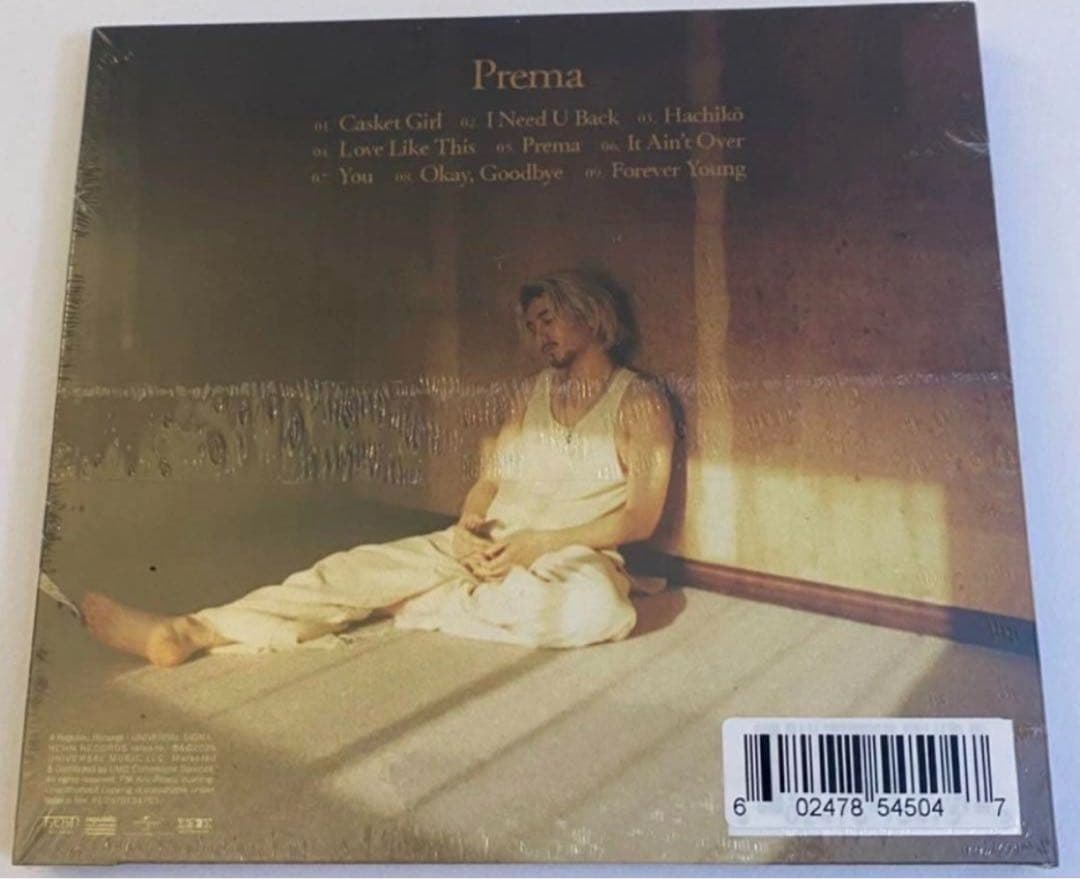 藤井風Prema Limited Editionサインブックレット入り 2CD