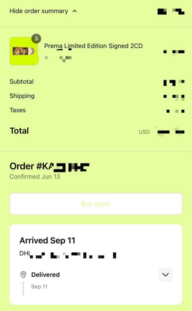 藤井風Prema Limited Editionサインブックレット入り 2CD