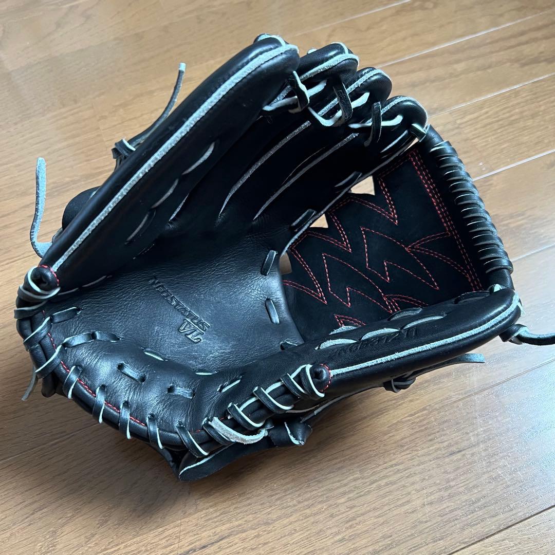 ア*テ様 【美品】ZETT ネオステイタスVL 左用 軟式グローブ 軟式グラブ