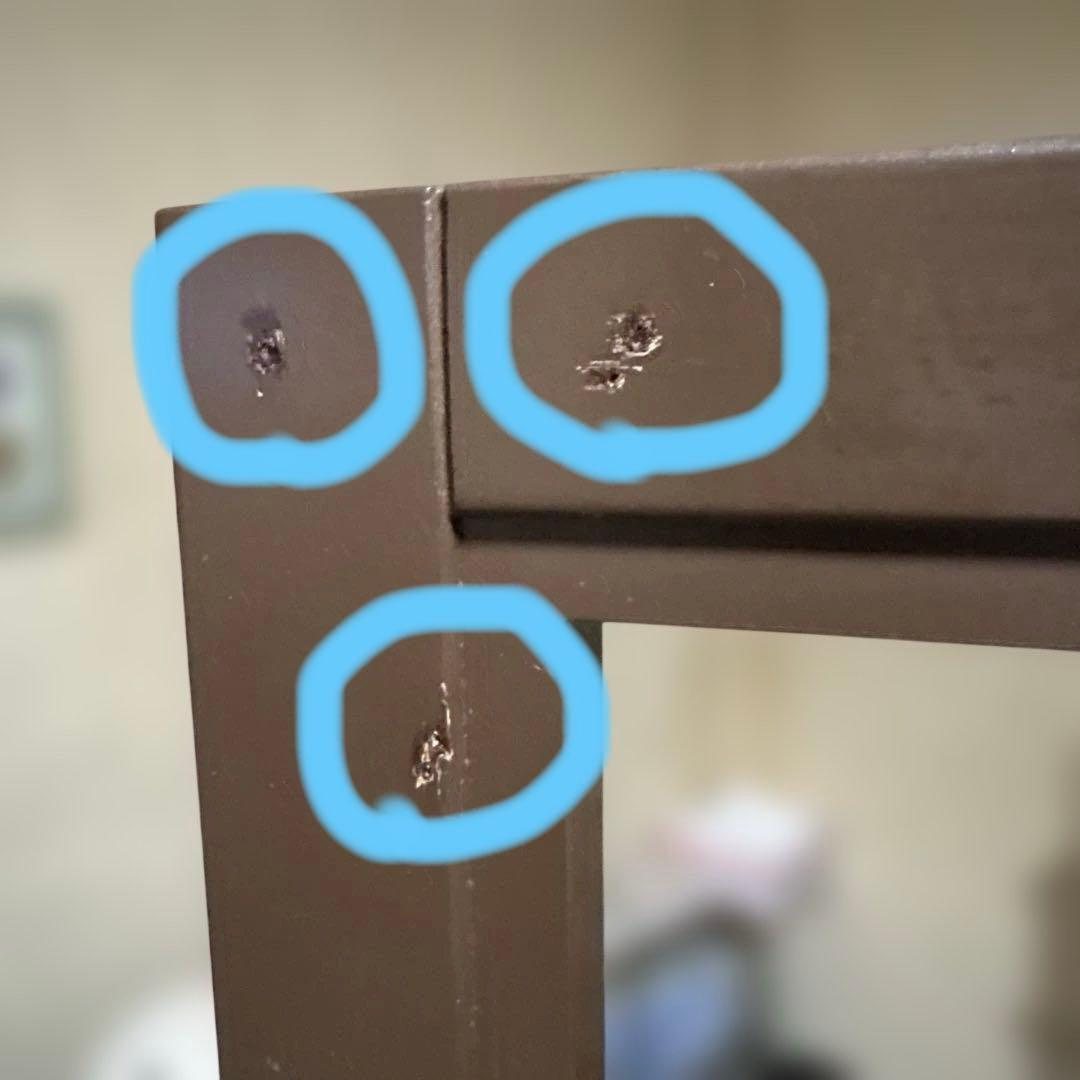 アンティーク調　窓枠デザイン木製パーテーション