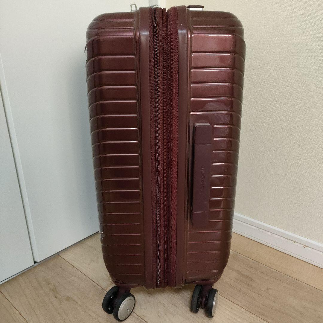 サムソナイト キャリー ロベス 拡張 ワインレッド 33L 機内持ち込 USB