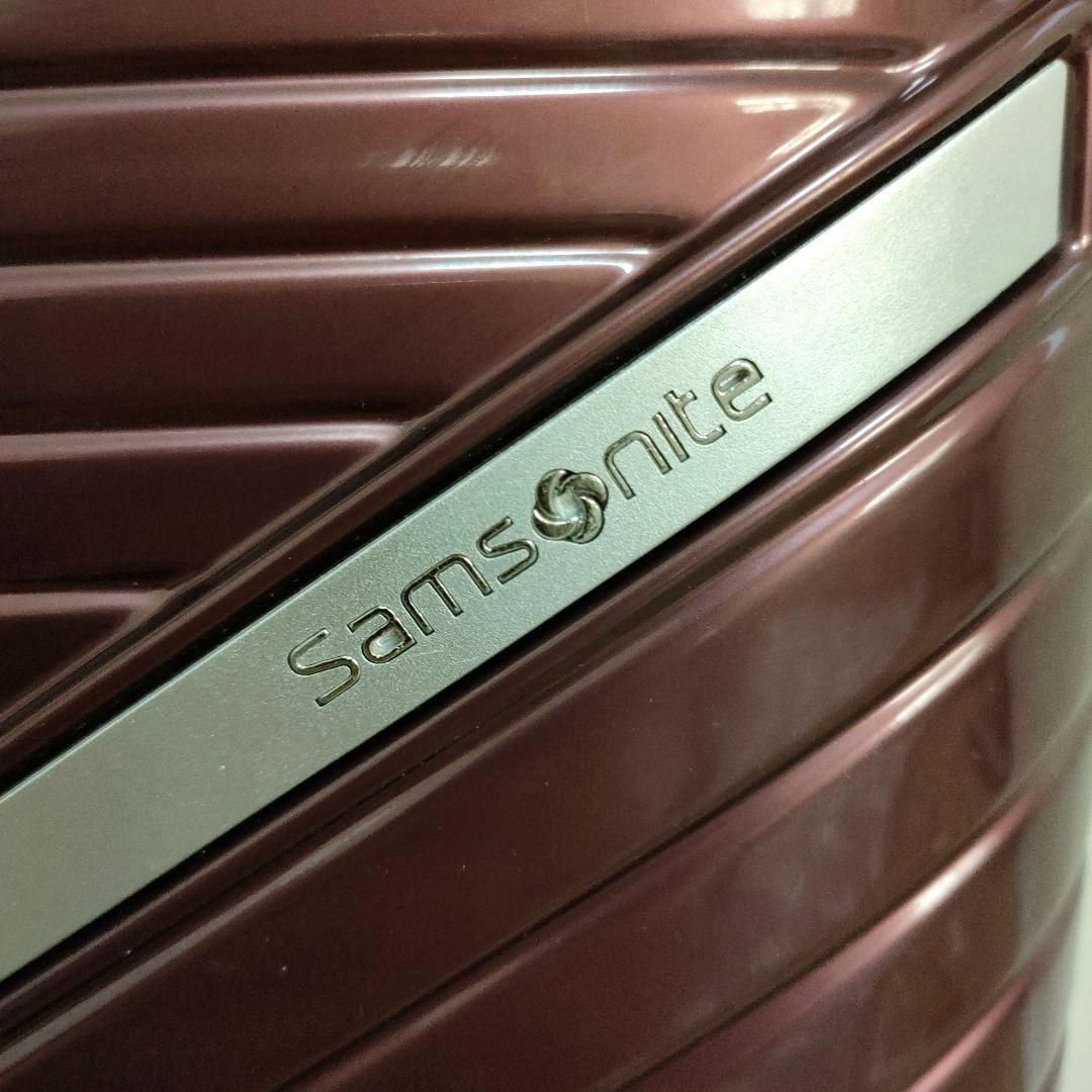 サムソナイト キャリー ロベス 拡張 ワインレッド 33L 機内持ち込 USB