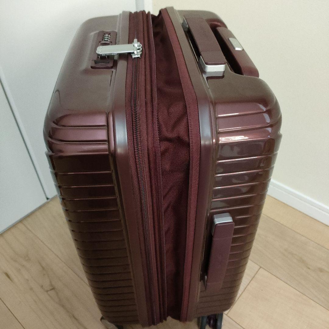 サムソナイト キャリー ロベス 拡張 ワインレッド 33L 機内持ち込 USB