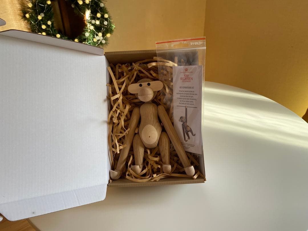 モンキーSメープル　Monkey Small　Kay Bojesen