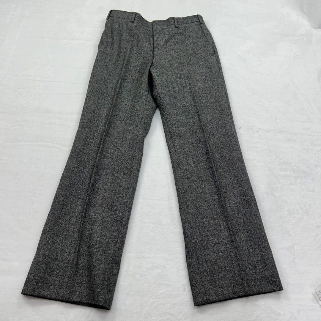 E475 M A5 バーバリー 3ピース ツイード リバーシブル スーツ メンズ