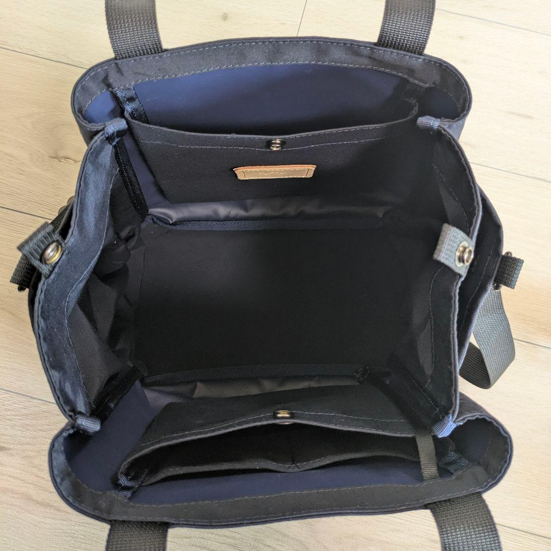 STANDARD SUPPLY 2way フォールドトート 紺 ダークネイビー