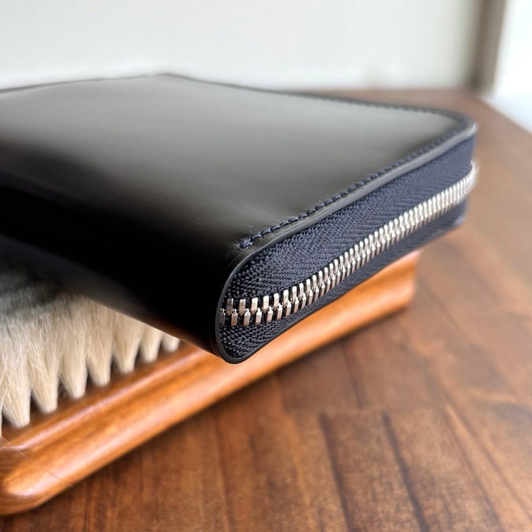 Tasu.様オーダー用　L字ファスナーコンパクト財布 ykkエクセラ アニリン染