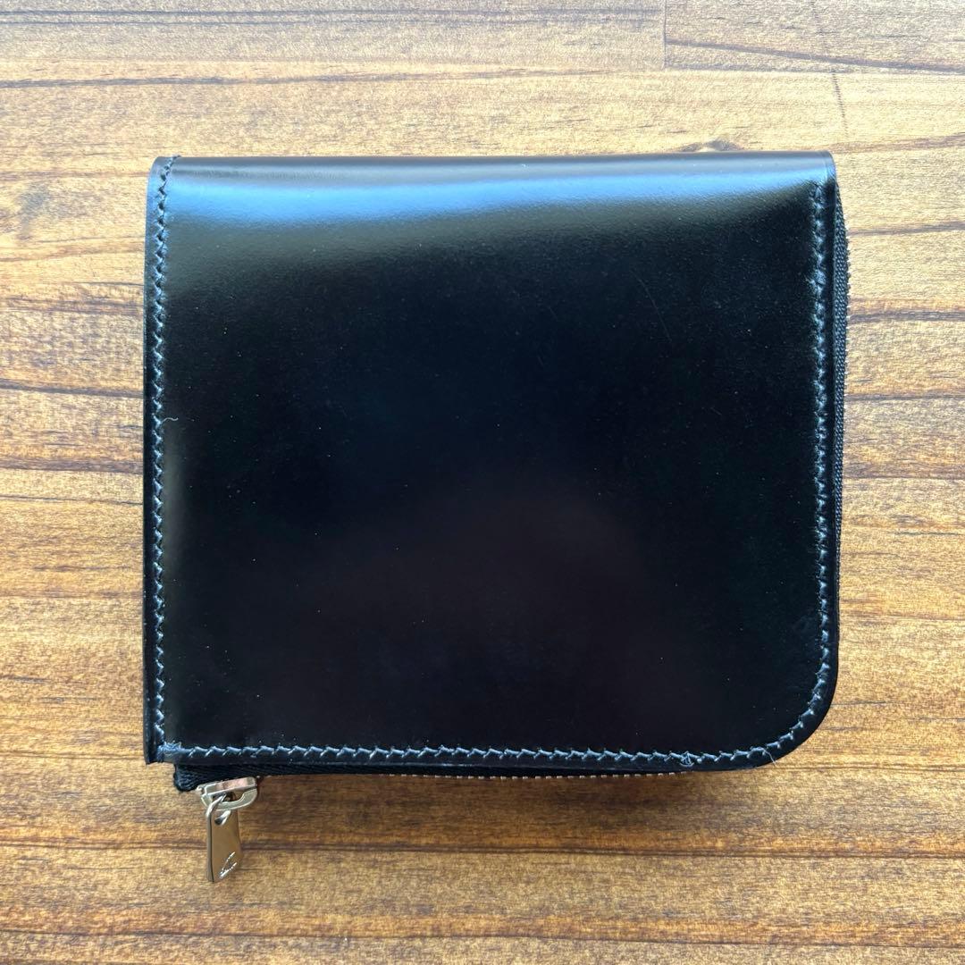 Tasu.様オーダー用　L字ファスナーコンパクト財布 ykkエクセラ アニリン染