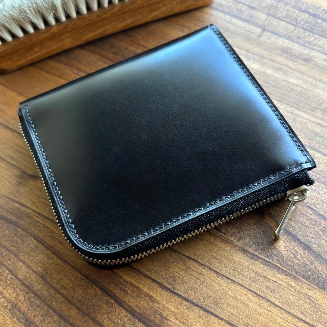 Tasu.様オーダー用　L字ファスナーコンパクト財布 ykkエクセラ アニリン染