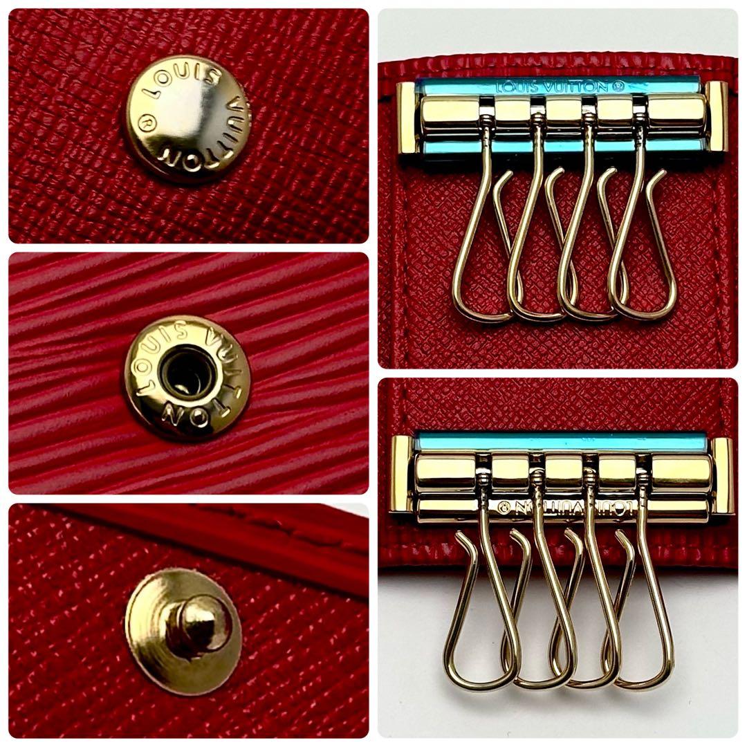 SALE‼️ルイヴィトン　エピ　キーケース　ミュルティクレ　4連　レッド　赤