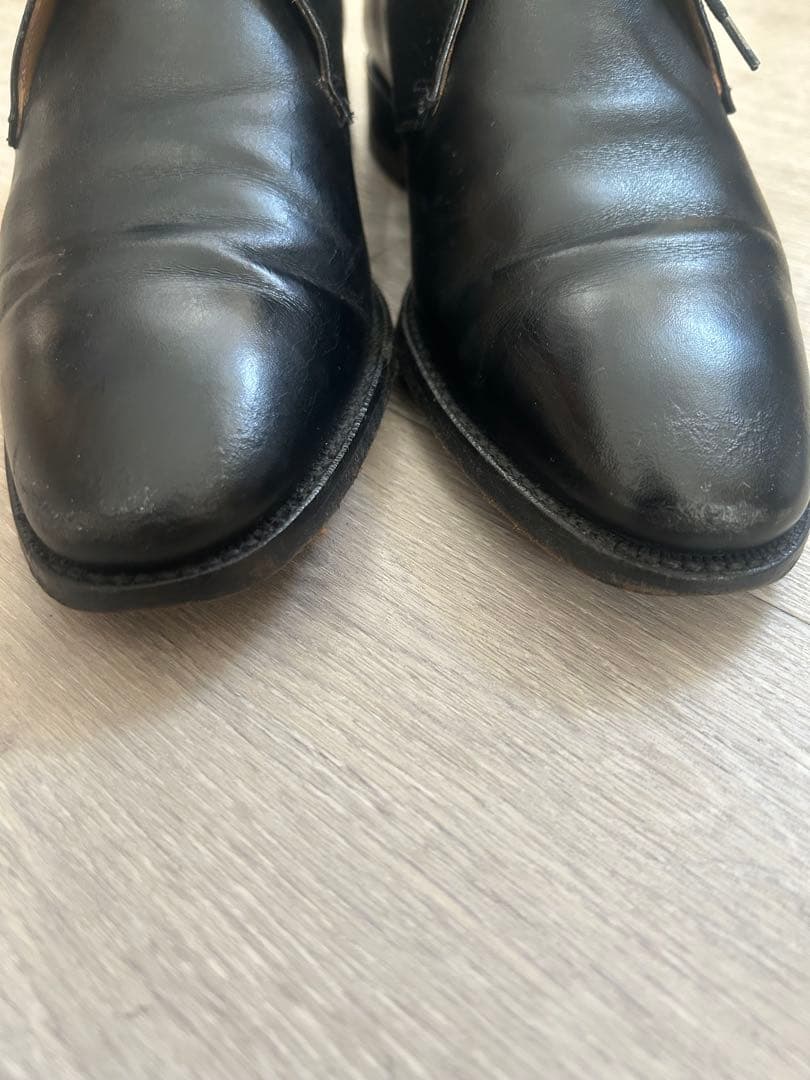 Berwick ブラック チャッカブーツ