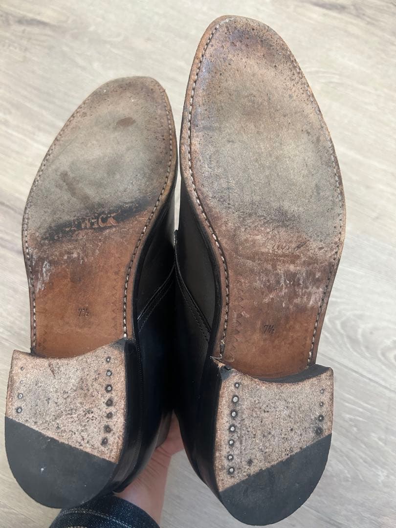 Berwick ブラック チャッカブーツ