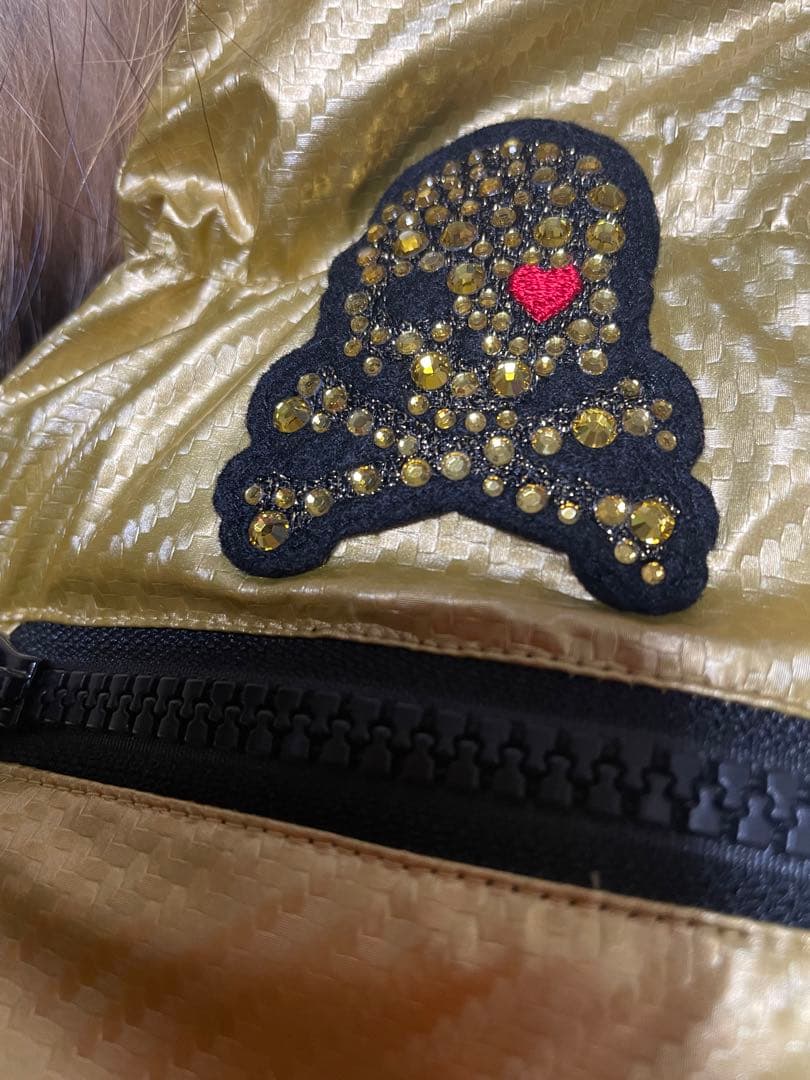 美品●ダンスウィズドラゴン●ファー付きダウン●DANCEWITHDRAGON●2