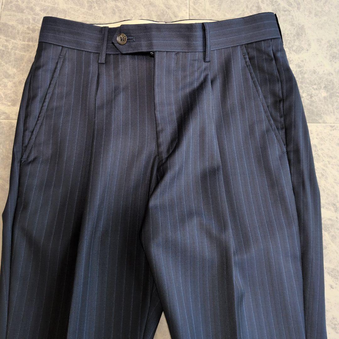 【未使用級】ゼニア　スーツ上下　ロイヤルスタイル　トラベラー