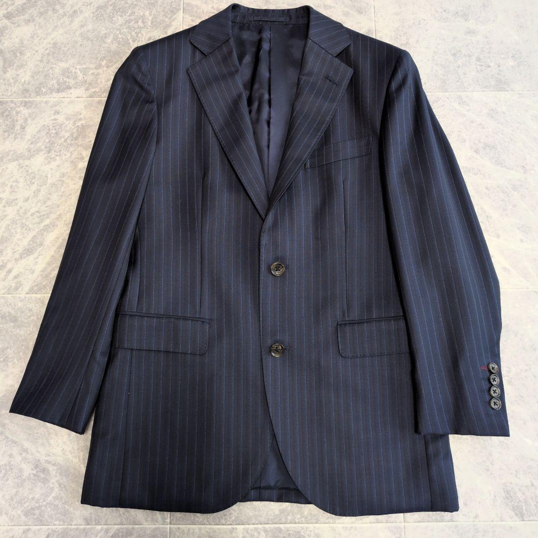 【未使用級】ゼニア　スーツ上下　ロイヤルスタイル　トラベラー