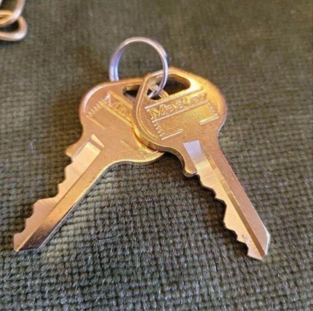 【値下げ】未使用 10個セット マスターロック 南京錠 米軍 ミリタリー