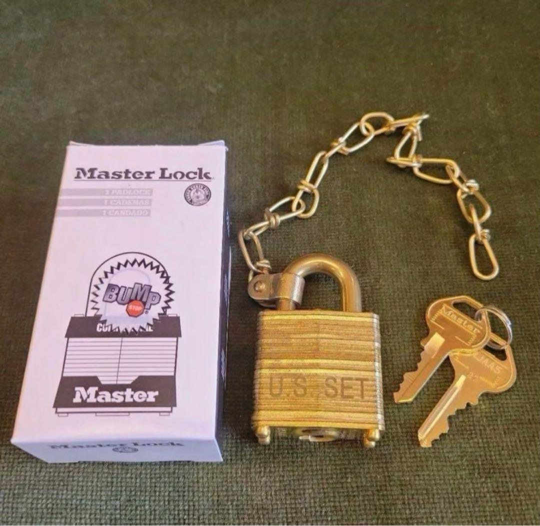 【値下げ】未使用 10個セット マスターロック 南京錠 米軍 ミリタリー