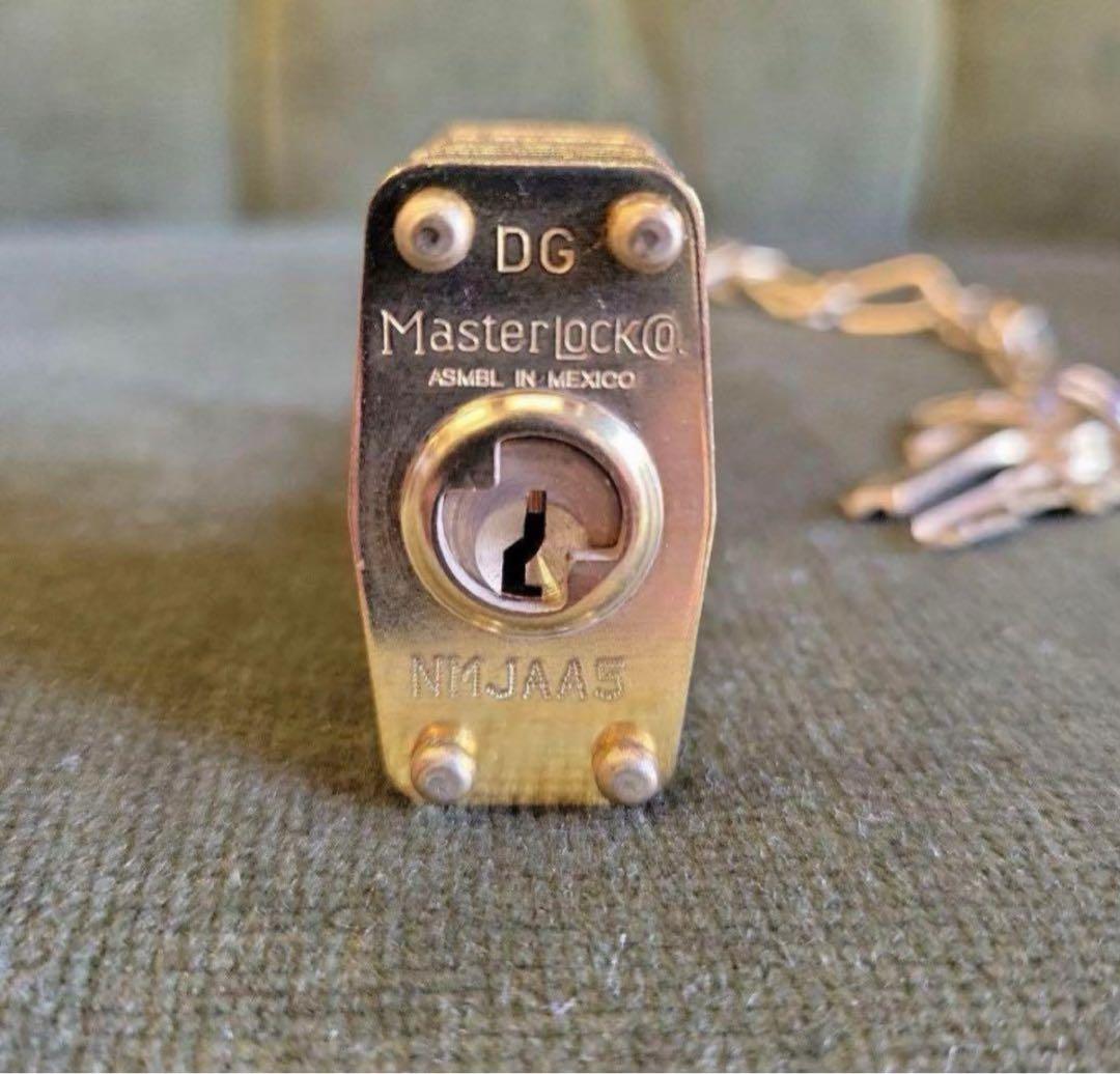 【値下げ】未使用 10個セット マスターロック 南京錠 米軍 ミリタリー
