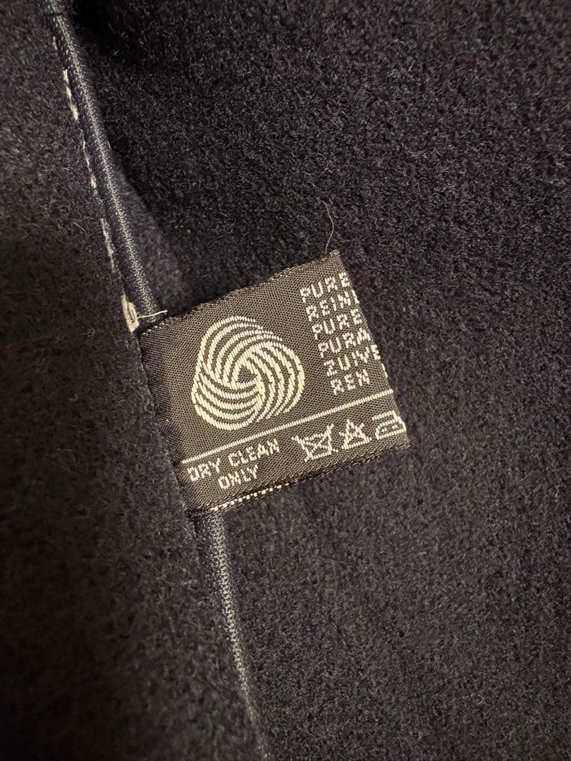 tibbett 英国製 ダッフルコート ネイビー UK36サイズ ウール