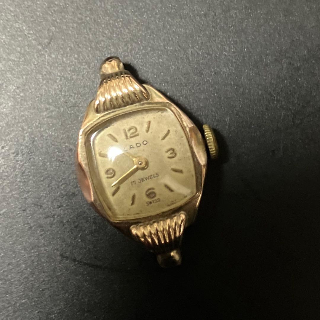 時計　レディース　14k LADO 本体のみ　金
