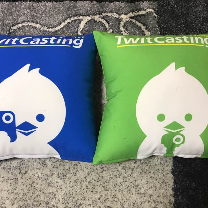 ツイキャス激レアクッション2個セット