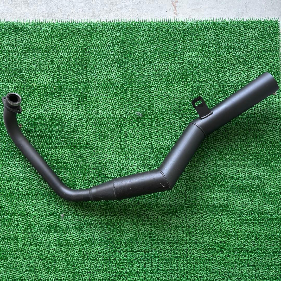 PRETTY RACING製 エイプ50 APE ショート管 黒