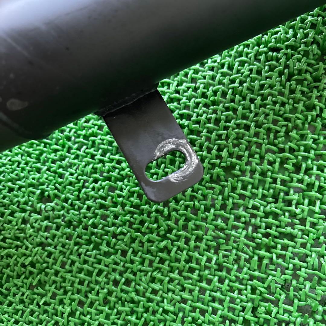 PRETTY RACING製 エイプ50 APE ショート管 黒