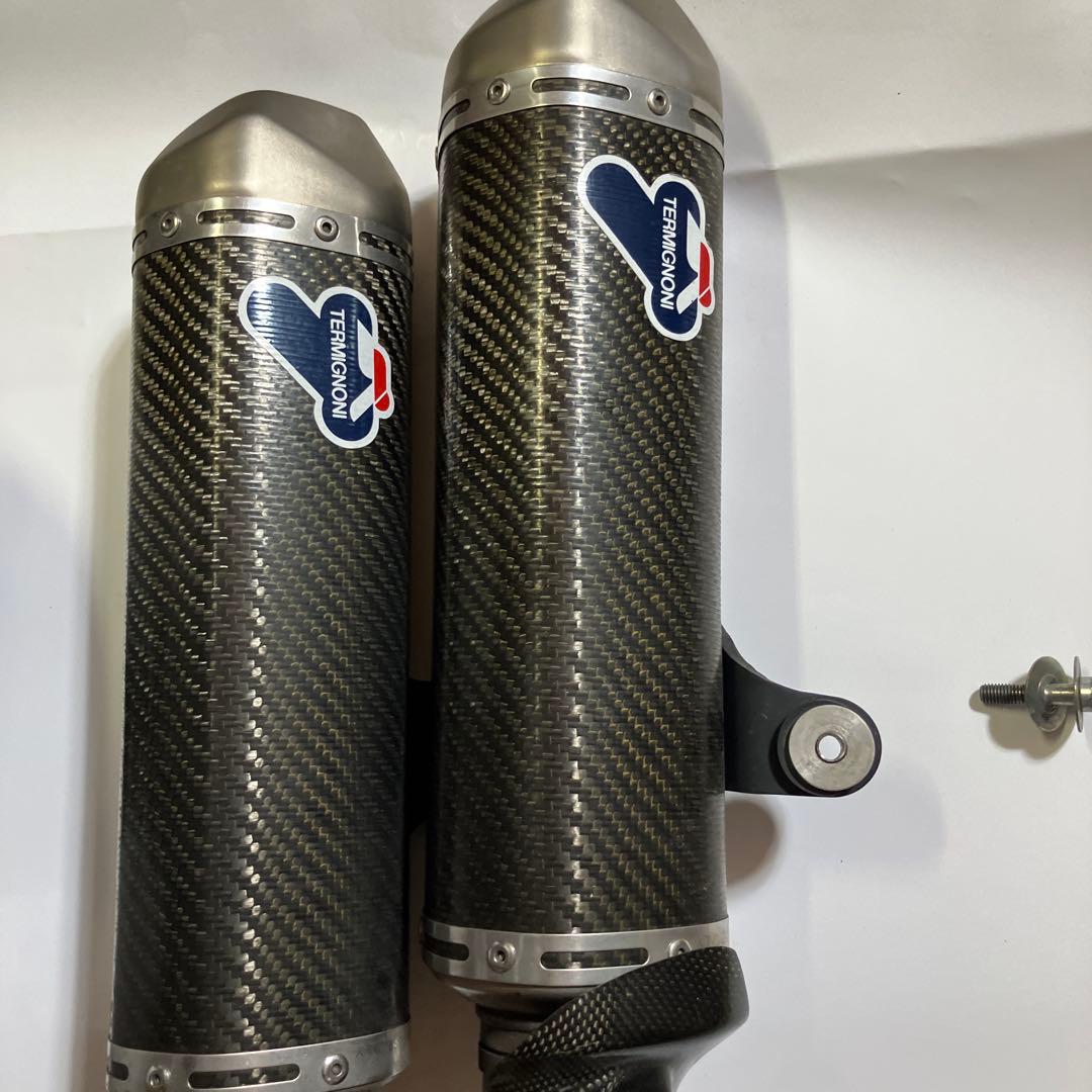 美品　ドゥカティ 1100EVO用テルミーニョ　マフラー　スリップオン