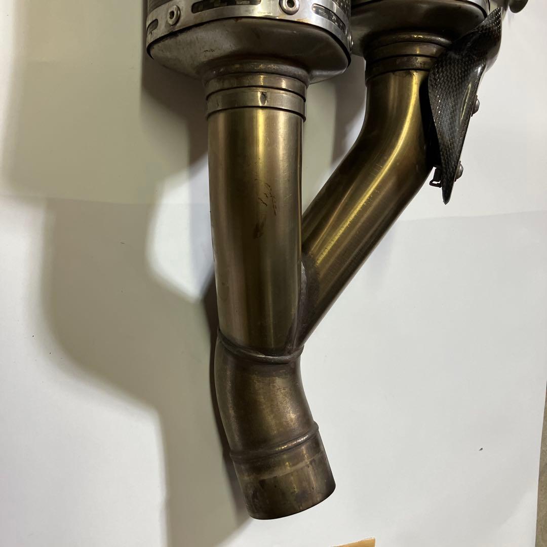 美品　ドゥカティ 1100EVO用テルミーニョ　マフラー　スリップオン