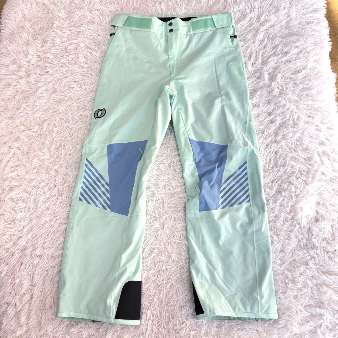 最新 オンヨネ　スキーウェア ライトグリーン サイズL