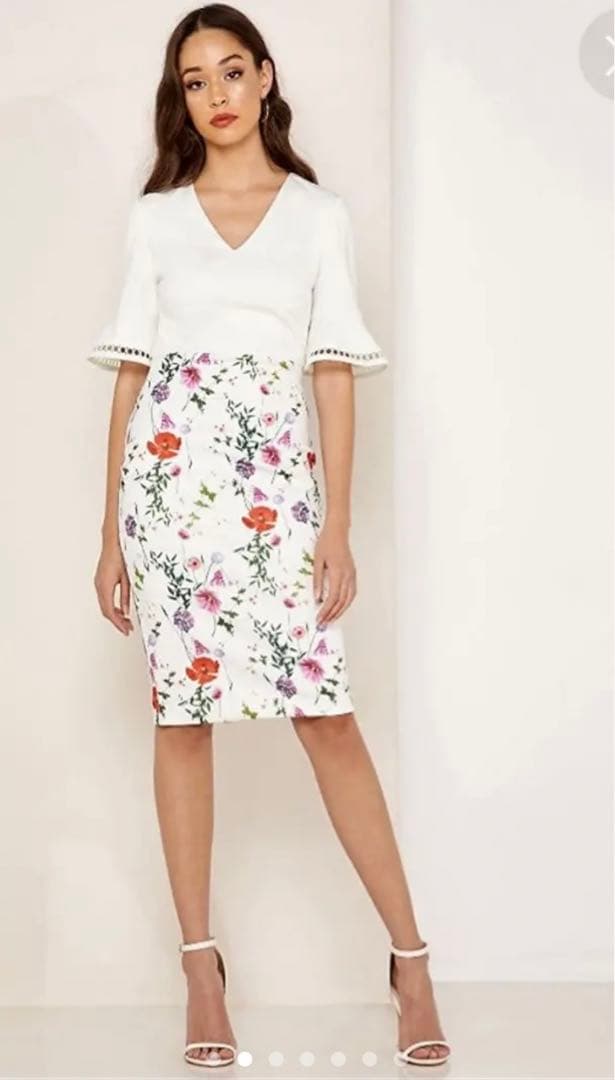 TED BAKER ミモレ丈ワンピース サイズ1