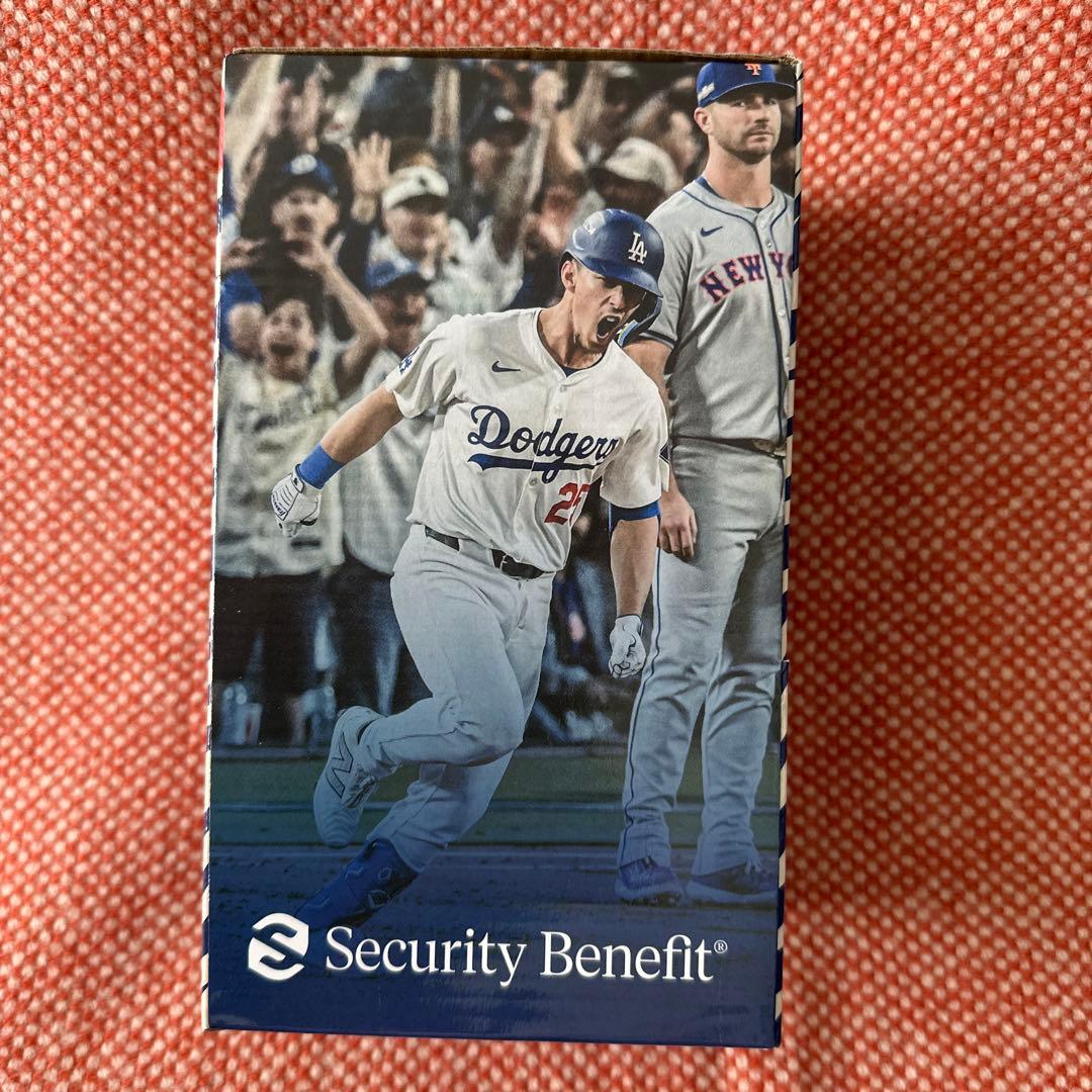 ドジャース トミー・エドマン ボブルヘッド人形  Edman 新品