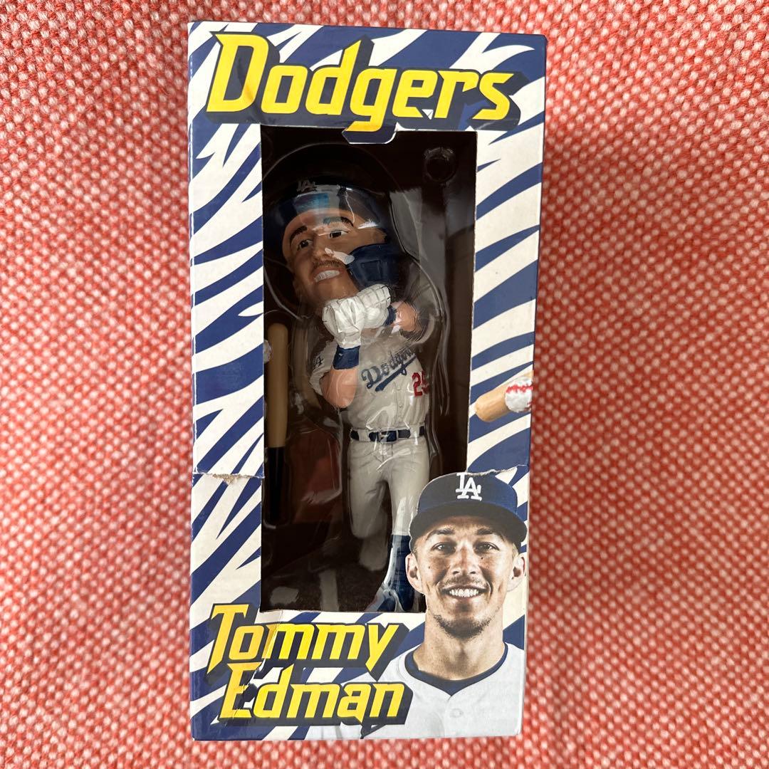 ドジャース トミー・エドマン ボブルヘッド人形  Edman 新品