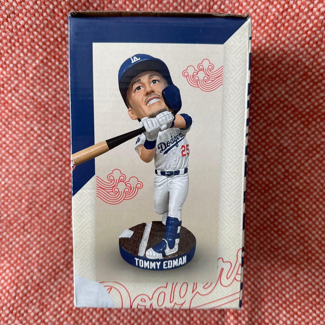 ドジャース トミー・エドマン ボブルヘッド人形  Edman 新品