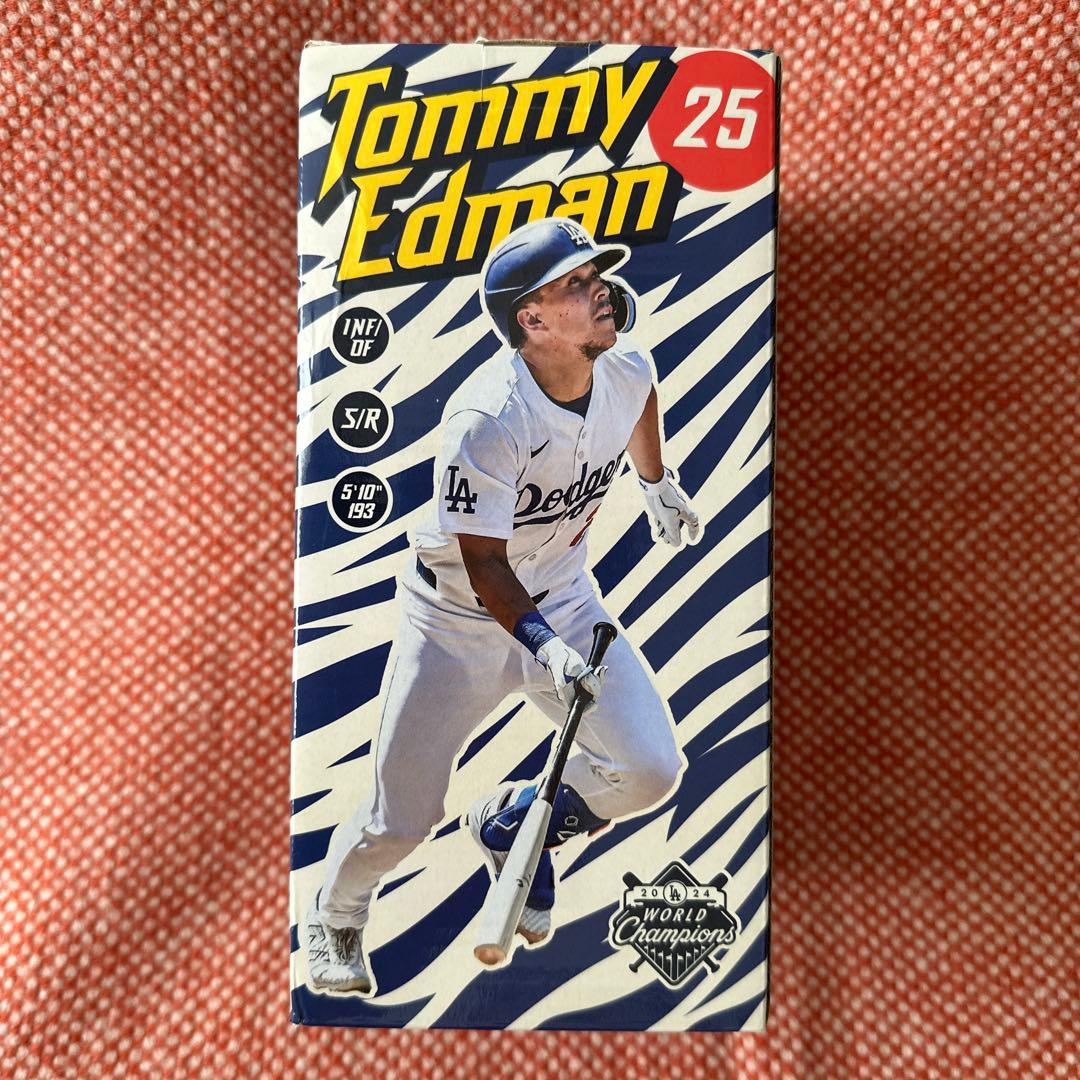 ドジャース トミー・エドマン ボブルヘッド人形  Edman 新品