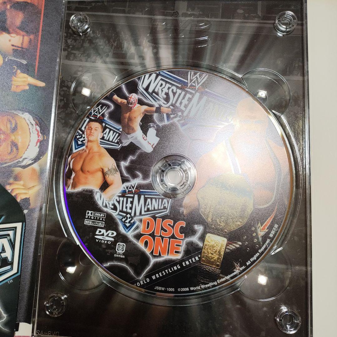 WWE レッスルマニア22〈3枚組〉
