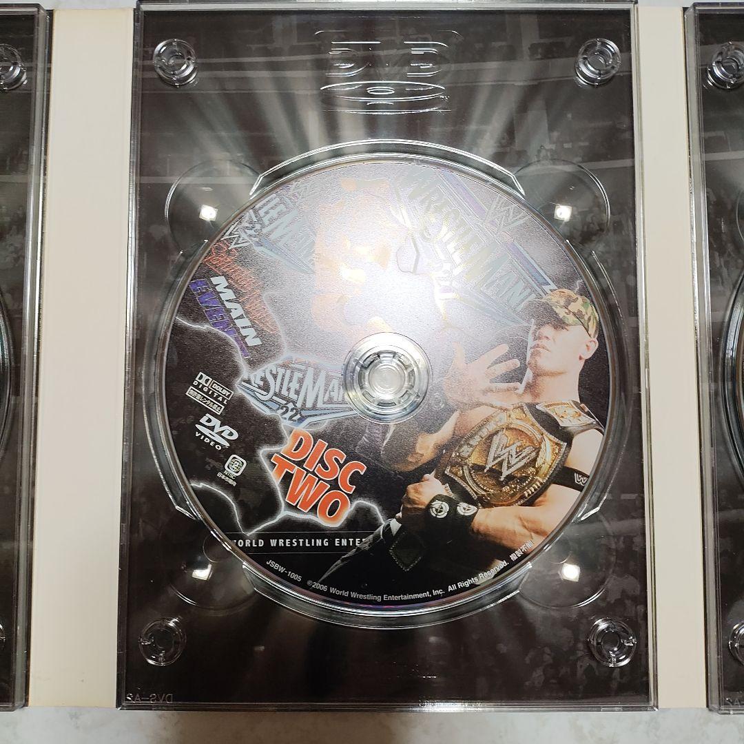 WWE レッスルマニア22〈3枚組〉