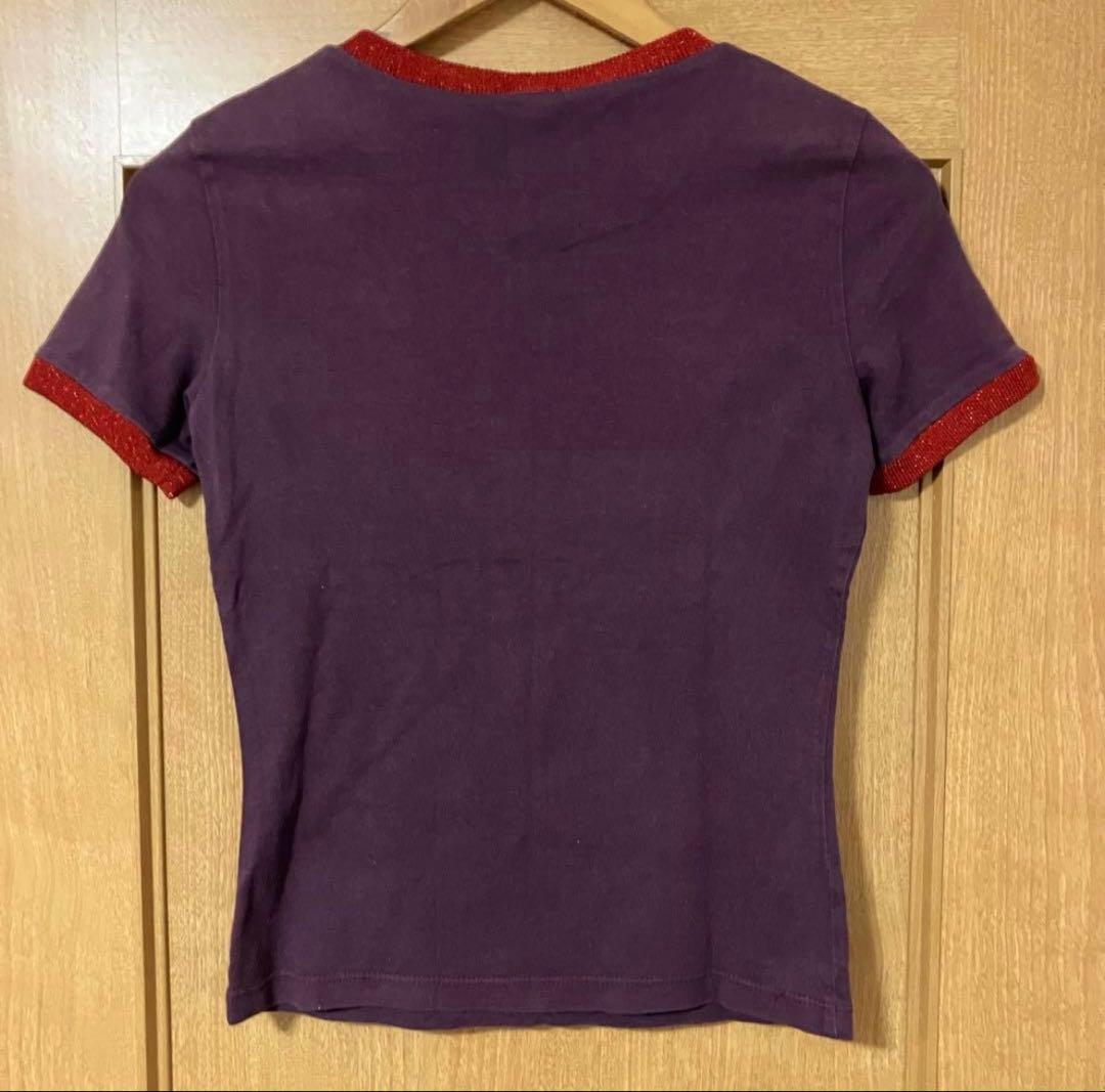 【素敵なデザイン❗️】00's DOLCE&GABBANA D&G ピチTシャツ